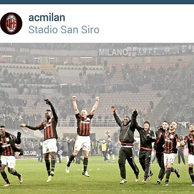 0018 MATCH OF THE DAY-Milan Derby -AC MILAN 3 INTER MILAN 0. Your Thoughts on the game.Pic from @acmilan
