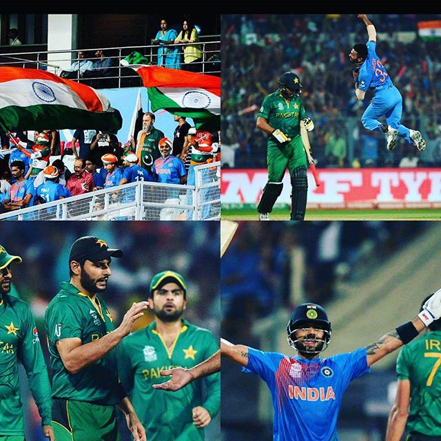 India beat Pakistan. Massive victory for the Indians