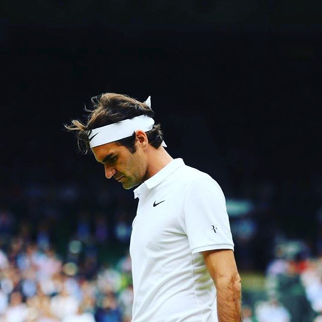 Fed bows out at Wimbledon. Sad day . This was his championship :(