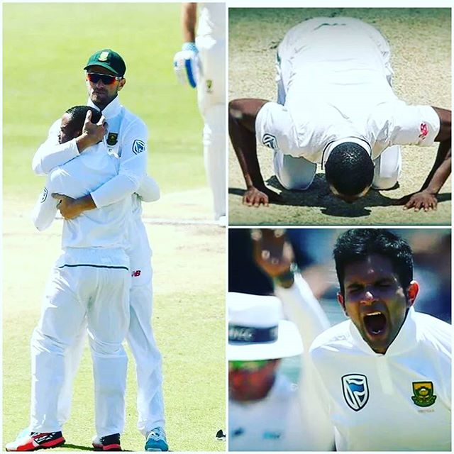 Proteas win the First TEST in Perth. Watching the celebrations at the gym.Watta thing. What are your thoughts on the victory and key moments. What bout that Bevuma Run Out