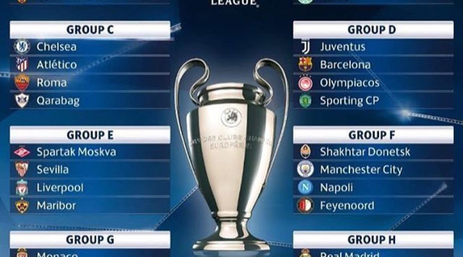 UEFA Champions League 2017/18 Draw.Your thoughts? Whatta Thing