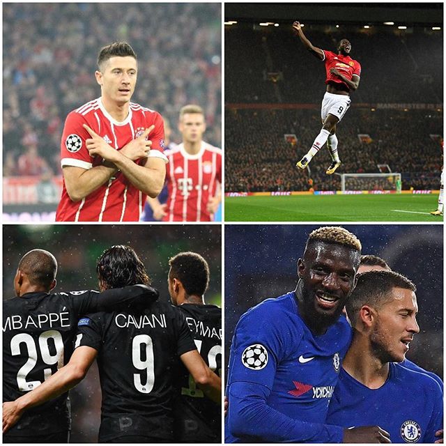 Good Night in Europe for the Big Guns. MANCS,Chelsea,Bayern and PSG all score top victories. Your thoughts on the Matchday?