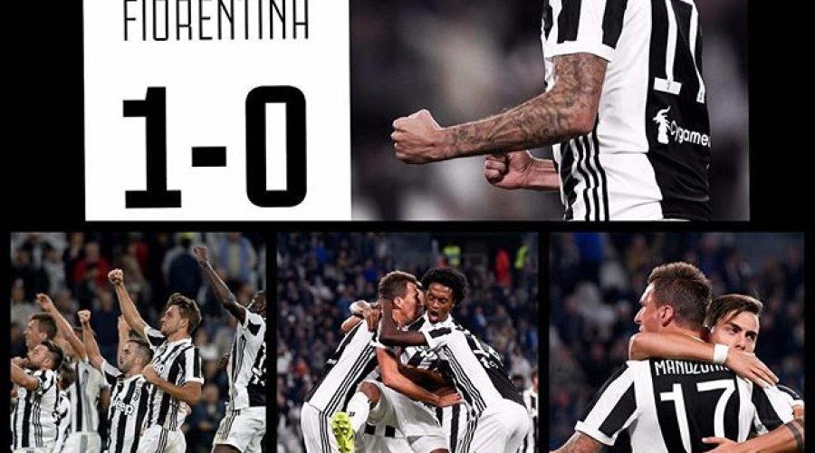 Juventus 1 Fiorentina 0. Good win for the Bianconeri. Mario Manzookich popping up to score the winner. We undefeated after 5 games and hold top spot with Napoli. Forza Juve. Looking forward to the season ahead