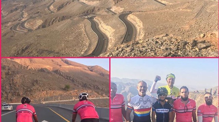 Cycle and Climb up Jebel jais mountain.The highest mountain in  UAE by @shahidosmany
