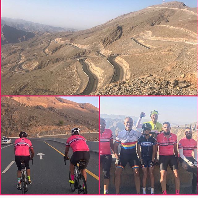 Cycle and Climb up Jebel jais mountain.The highest mountain in UAE by @shahidosmany Scroll for pics