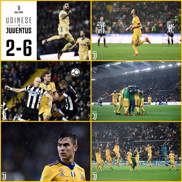 Juventus 6 Udinesi 2. Emphatic win for the Bianconer I after a tough start