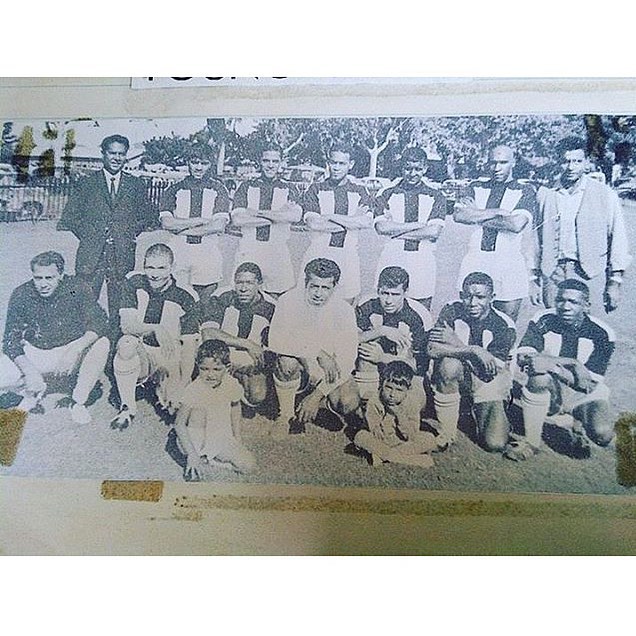 Tigers FC in the past. Recognize anybody. "Tigers Never say Die".
