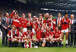 Wednesday's Warriors and Blast from the Past are the 85 FA Cup Manchester United team by @gorabhai
Scroll for Line up. What memory do you have of this FA Cup Final