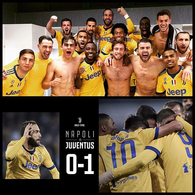 Napoli 0 Juventus 1. Forza Juve. An important victory