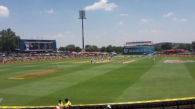 Supersport Park. Day 1 of the 2nd Test between SA and India. Are you watching