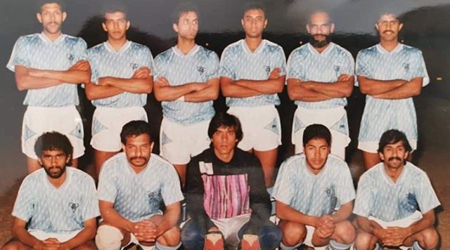 Fordsburg City . Benoni Spurs tounemant. They beat Liverpool frm Benoni 4-0 ? by @riaz_coovadia Standing Left to Right(Zuna Mal,Ismail Hassim,Firi Seedat,Dullah Ackhalwaya,IMo (Zoos Bro),Mohammed Moosajee. Sitting Left to right(Zoo,Hajee,Makda,Basheer Vally,Solly Mangera)Can you spot anyone in the crowd in the next pic #0018LegendsProject